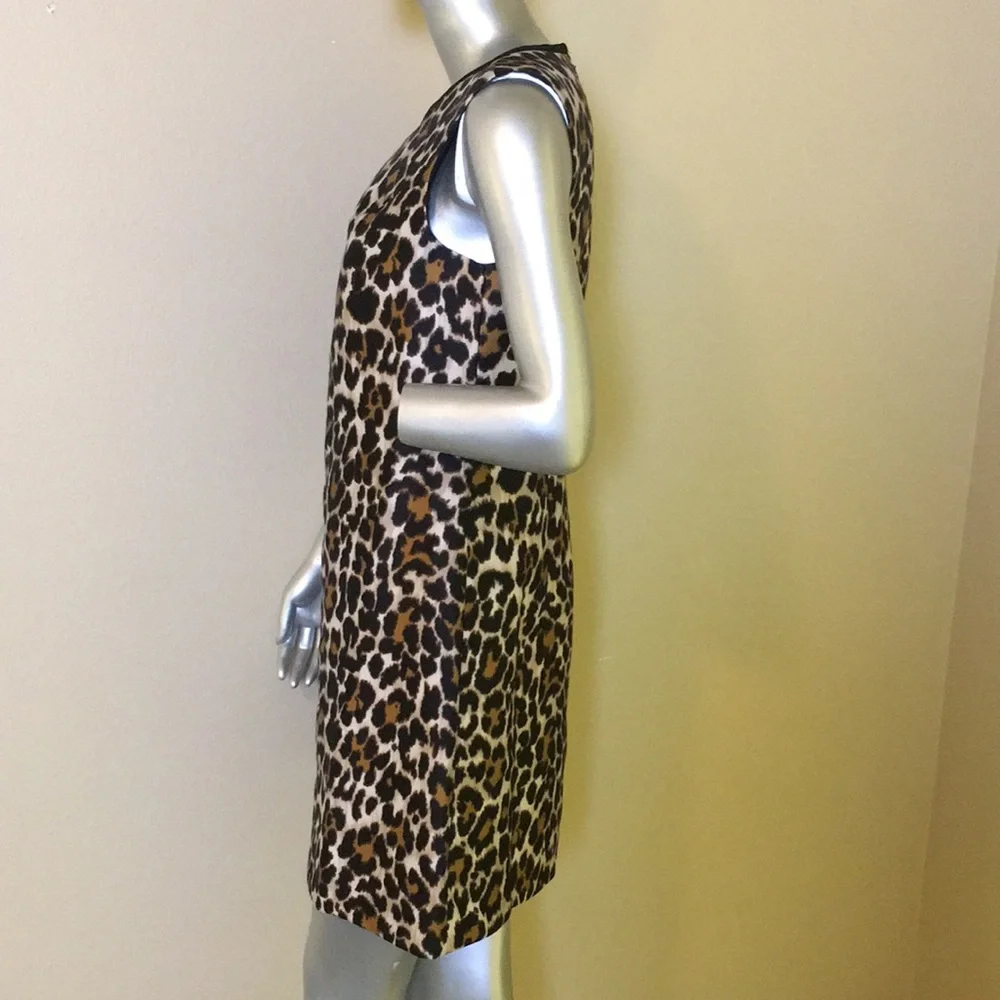 J. Crew Leopard Shift Dress